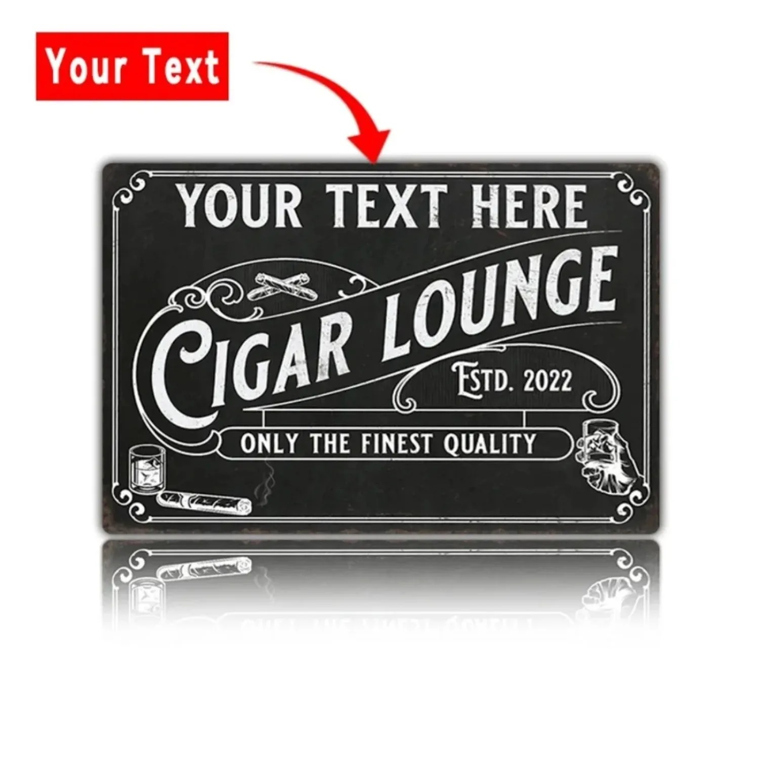 CIFbuy Алюминиевая табличка с  – обзор и цена Home Bar Signs