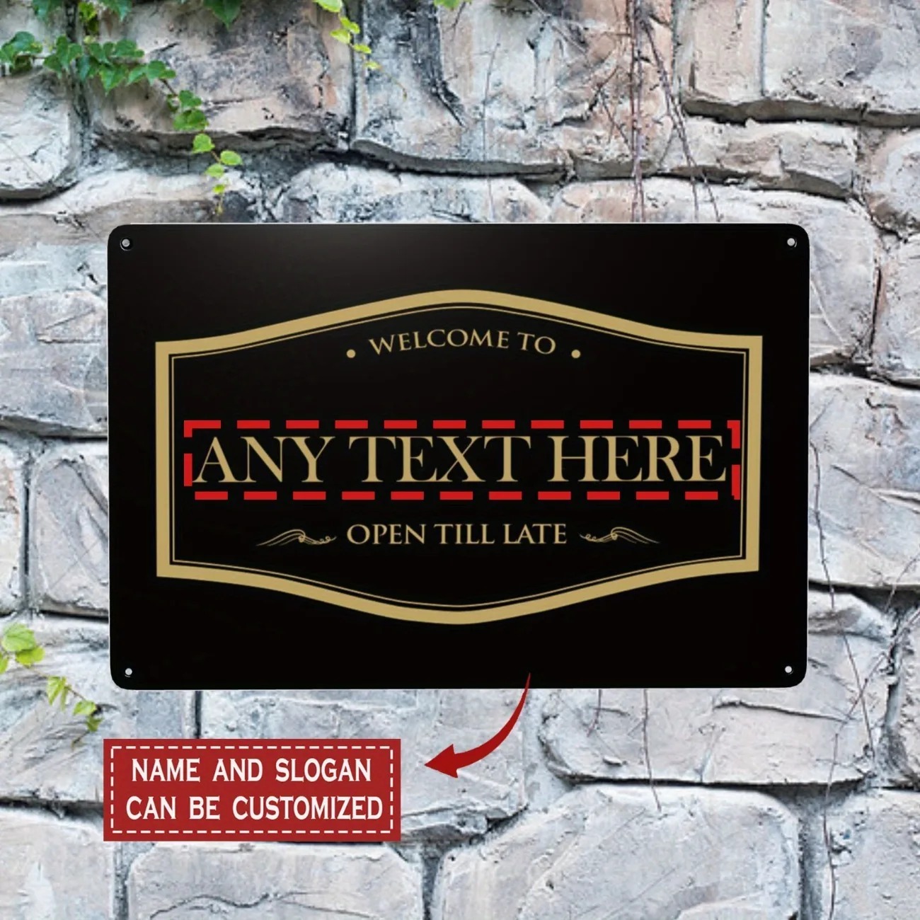 CIFbuy Персонализированная 2D  – обзор и цена Home Bar Signs