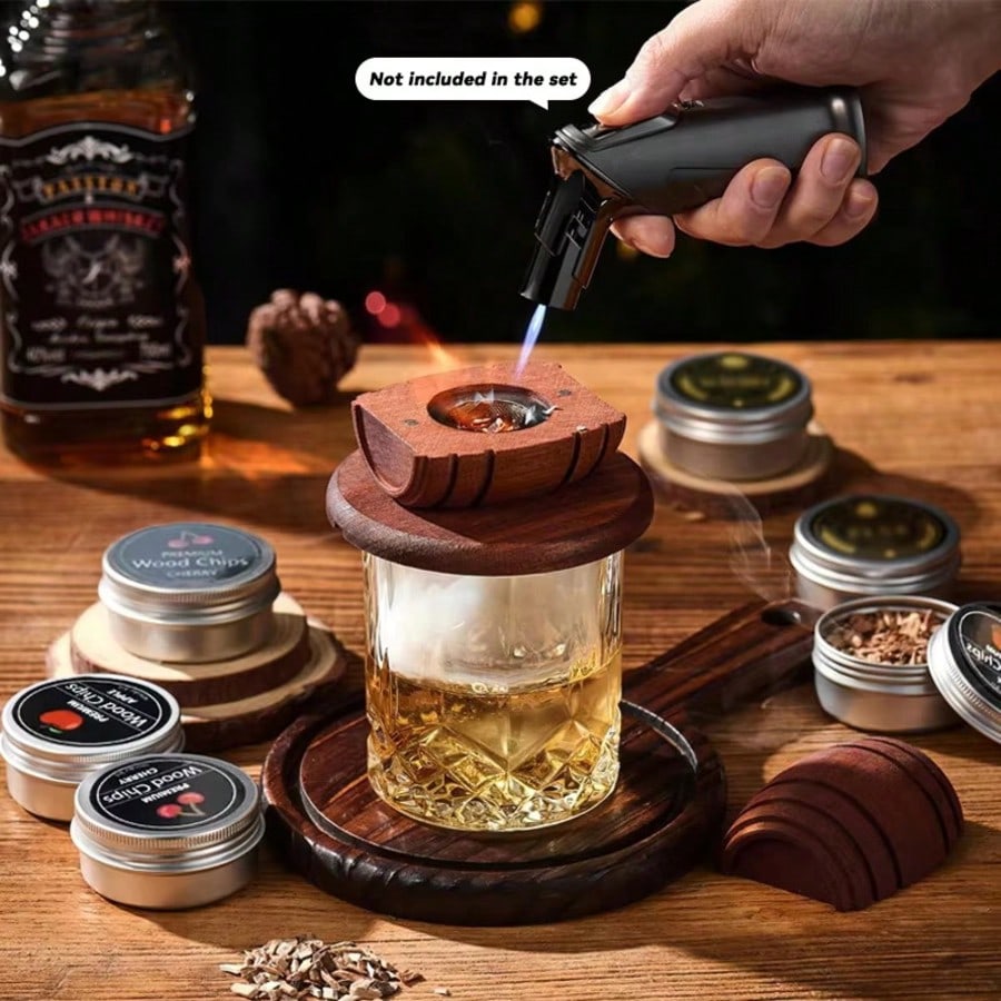 Набор для копчения коктейлей – – обзор и цена Highball Glass Set