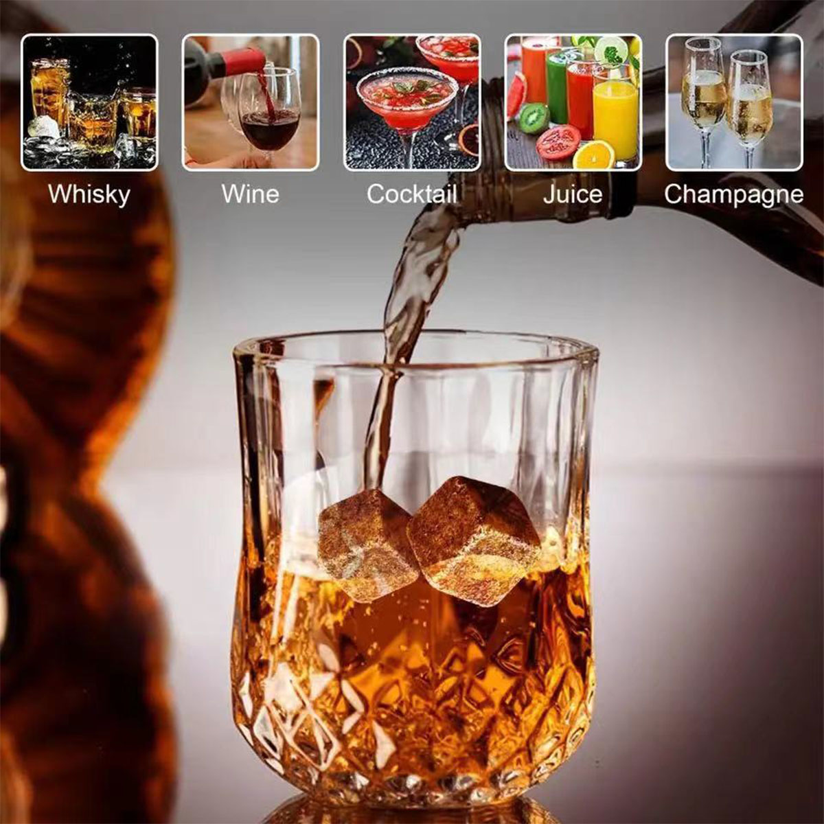 Рождественский подарок на день – обзор и цена Highball Glass Set