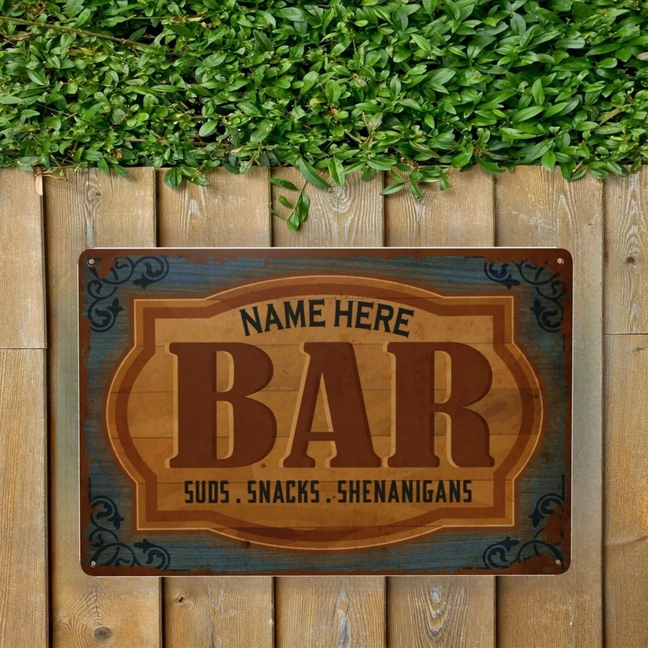 CIFbuy 2D плоская металлическа – обзор и цена Home Bar Signs